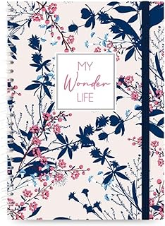 Agenda Pro-Perso A5 My Wonder Life - Cahier de Productivité et Journal de Bord Non Daté, Planner Compact pour Organiser Vie Personnelle & Professionnelle | Sweety